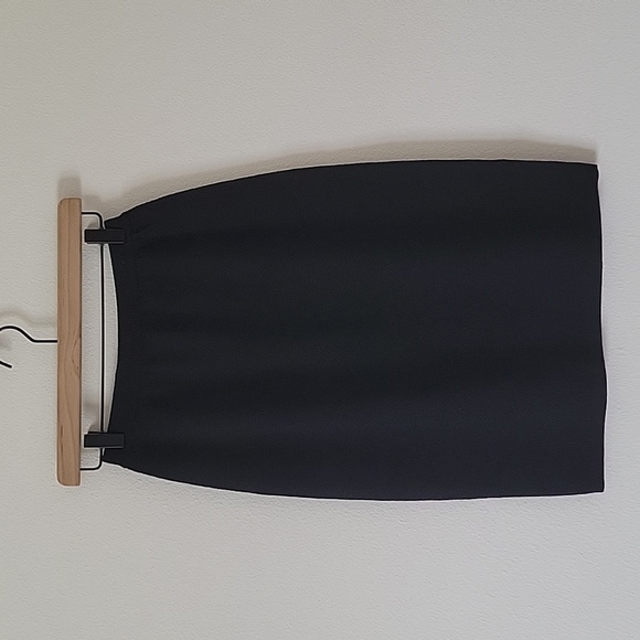 Calvin Klein Classics Black Knit Wool Sweater Skirt Size Small - Picture 1 of 5